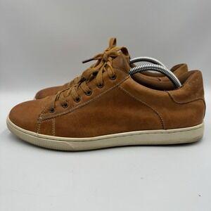 Jonsen Milan Men's Tan Leather Fashion Sneakers Size 10